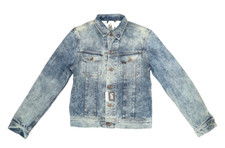 Lee 125th Anniversary Rider Jacket Slim Denim Button Front Jacket Womens M