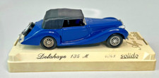 Solido 1/43rd Scale #4048 Age d'Or 1939 Delahaye 135M Figoni Falaschi - Blue