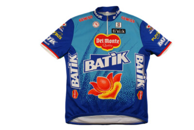 Camiseta de ciclismo vintage Biemme Batik del monte talla XXL 58 cm F6