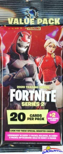 2020 Panini FORTNITE Series 2 Trading Card HUGE Sealed JUMBO FAT Pack-22 Card