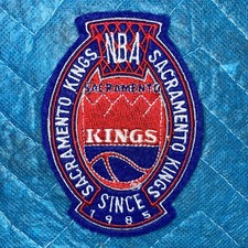 NBA SACRAMENTO KINGS SEW ON PATCH 2 3/4 X 4
