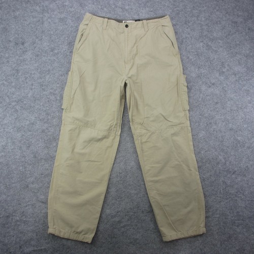 Gap Pants Men's 36x34 Beige Flat Front 