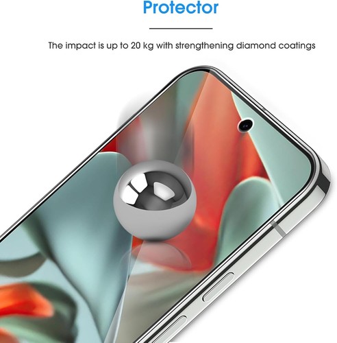 2x Verre de protection (écran + caméra) pour Google Pixel 9 Film blindé Full Screen 9H - Photo 6 sur 7
