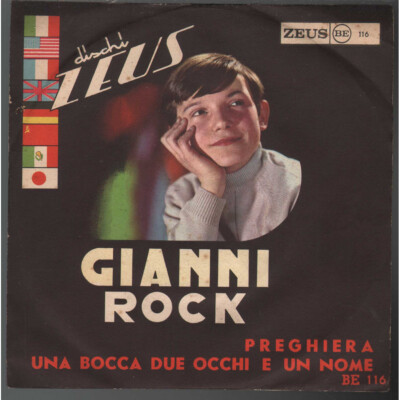 Gianni Fels (Rainier)   Vinyl 7 '' 45 Giri Gebetskette Ein Mund Zwei Augen E Name