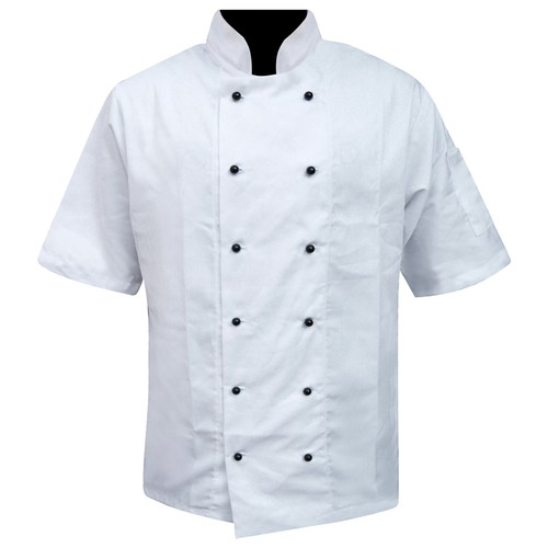 Chaqueta de Chef Abrigo de Chef Uniforme Hotel Chaquetas de Chef Mangas Cortas y Completas S a XXXL - Imagen 11 de 17