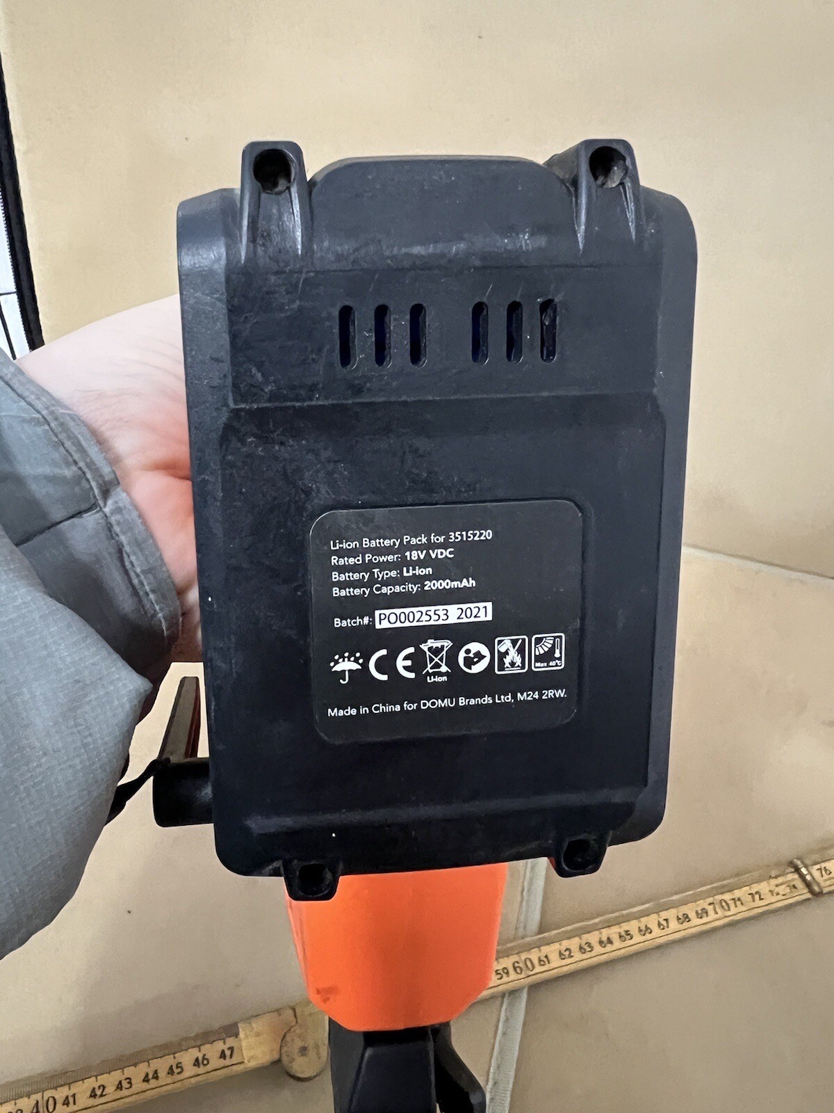 Vonhaus Electric Nail Staple Gun With Battery eBay