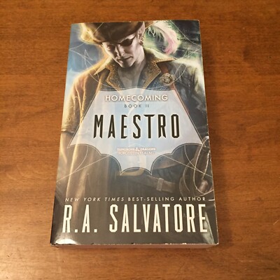 Maestro (The Legend of Drizzt) by R.A. Salvatore 2017 Wizards/Coast MMPB Good+