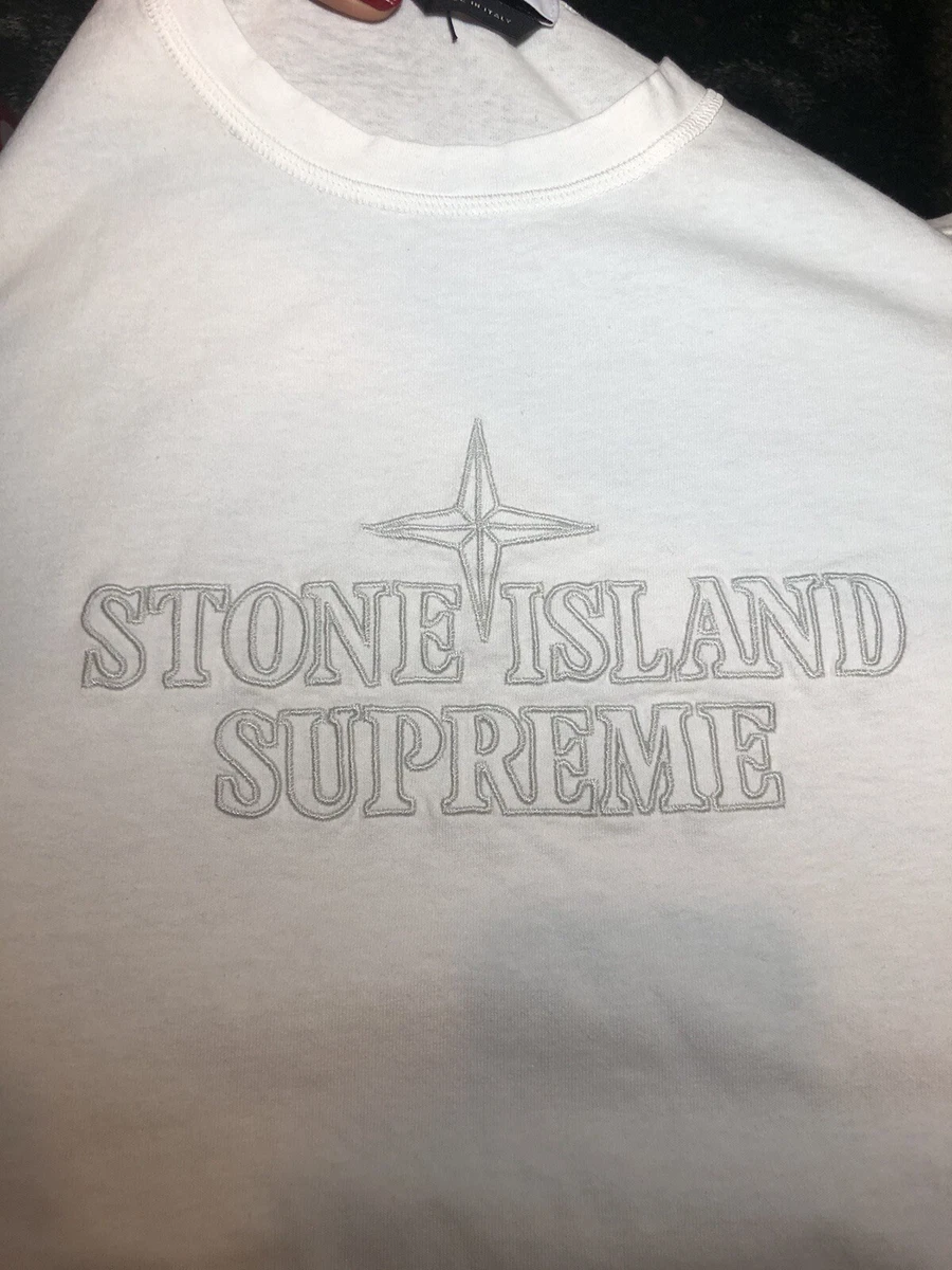 できませんSupreme Stone Island Embroidered logo