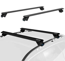 TOOENJOY 47" Pro Roof Rack Cross Bars Rail Luggage Carrier 198LBS Capacity Used