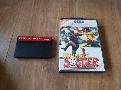 Ultimate Soccer Sega Master System Ultra Rare OHNE ANLEITUNG 