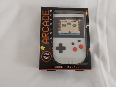 Arcade Classics Pocket Arcade Retro Spielekonsole - brandneu