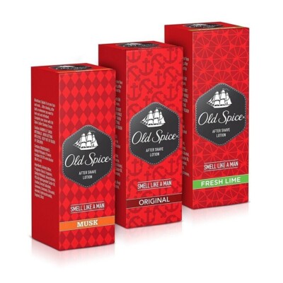 OLD SPICE After Shave Lotion Original ,Musk ,Fresh Lime -50ml / 100ml / 150ml