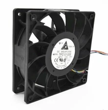 1PC  TFC1212DE 252CFM vs PFB1212UHE Most Powerful Server/CaseFan 120mm PWM Fan