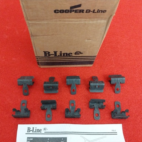 COOPER B-Line BE-5-8 BEAM FASTENER 5/16" TO 1/2" FLANGE QTY:100EA - 第 1/4 張圖片
