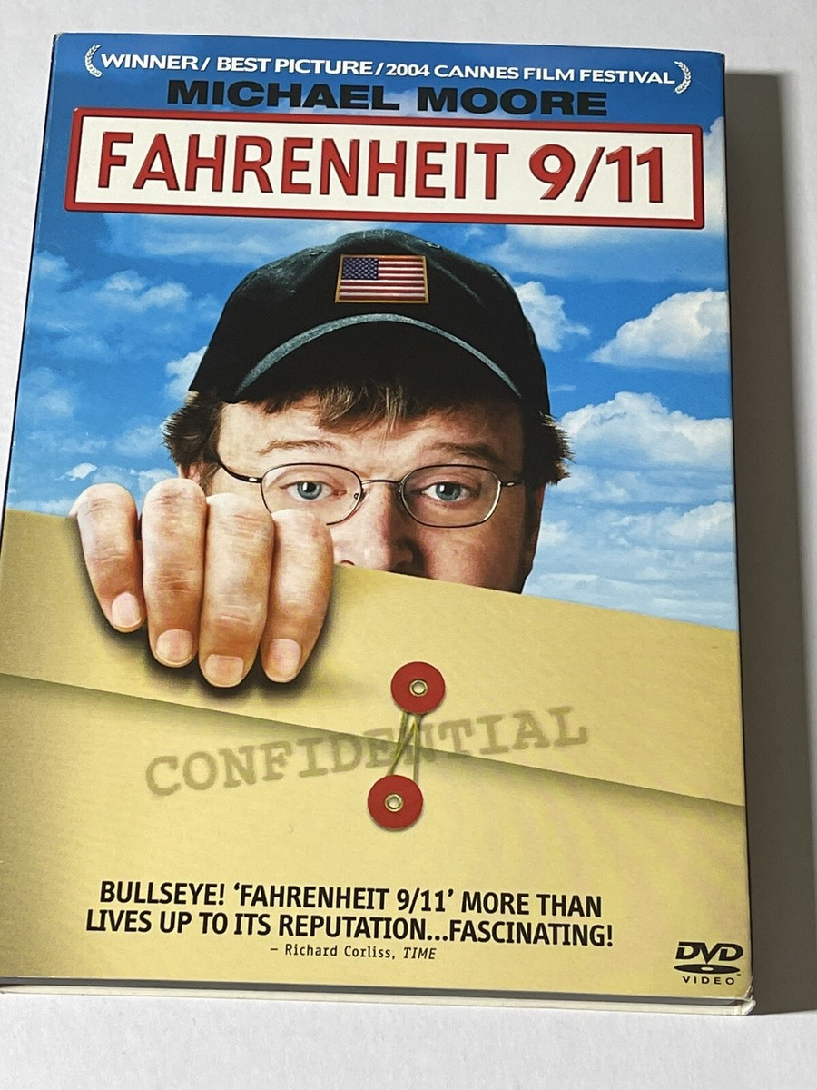 Michael Moore Bowling for Columbine Fahrenheit 9/11 Lot Of 2 DVD