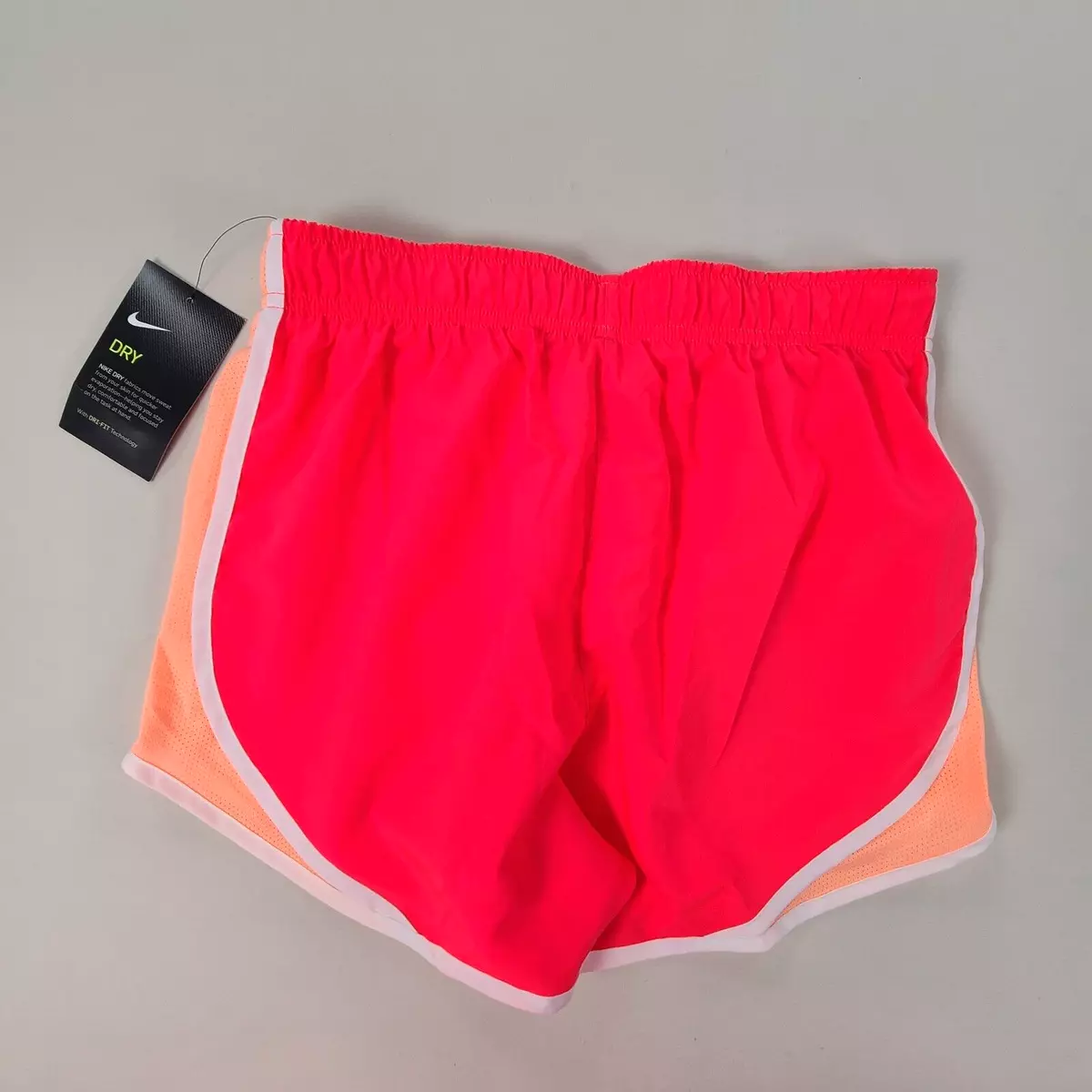 Nike Womens Shorts Adult Extra Small Pink Dri-Fit Running Tempo