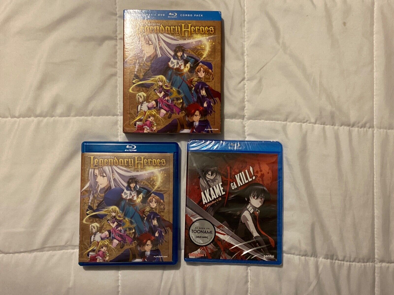 The Legend of the Legendary Heroes: Part 2 (Blu-ray / DVD Combo