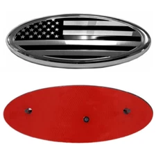 9 "American Flag oval logo Ford F150 Flex fitting front grille and tailgate