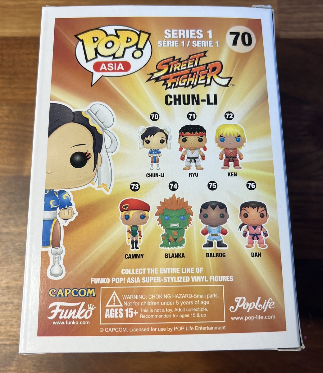 Pop Asia Funko #70 Street Fighter Chun-Li | eBay