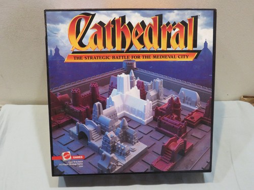 Vintage Mattel Cathedral Board Game, Complete w/Instructions, 1985