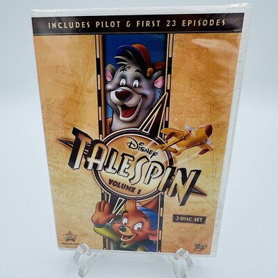 Disney TaleSpin: Volume 1 (DVD, 1990) 3 Disc Set New Sealed