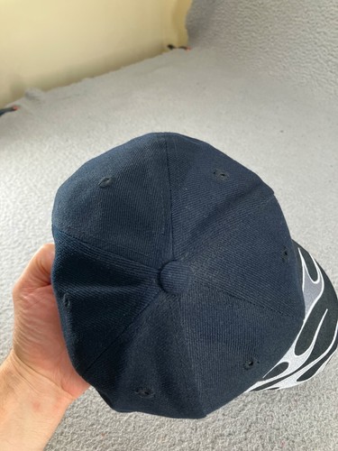 Vintage Playboy Bunny Ranch Hat Cap Flames Fire Hugh Hefner Adjustable - Picture 8 of 16