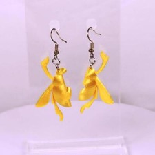 Golden Scarab Earrings Aladdin Inspired Jewelry Unique Gift for Disney Fans 