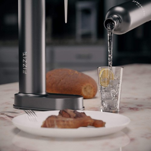 FIZZIT™ Spärklï Sprudelwasserbereiter Edelstahlflaschen (50 % RABATT ENDET TODA - Bild 13 von 29