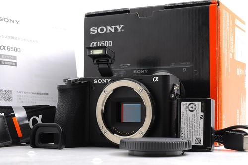 Sony Alpha a6500 24.2MP Mirrorles Digital Camera Original Box-shots 16,729-MINT-