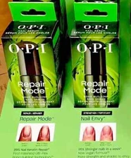 OPI Nail Envy Repair Mode Bond Building Nail Serum, New Formula, 2 pcs, 18 ml