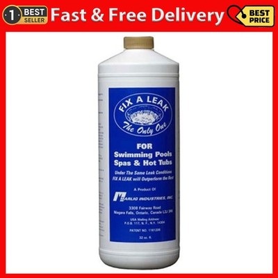 Fix-a-leak By Marlig For Swimming Pool Spa Hot Tub Leaks 32 Oz,white