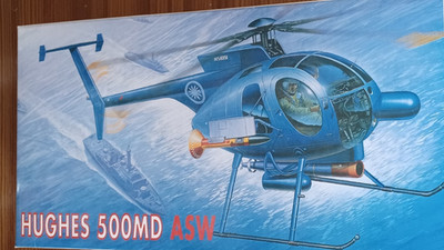 1:48 Acad. 1645 Hughes 500MD ASW selten