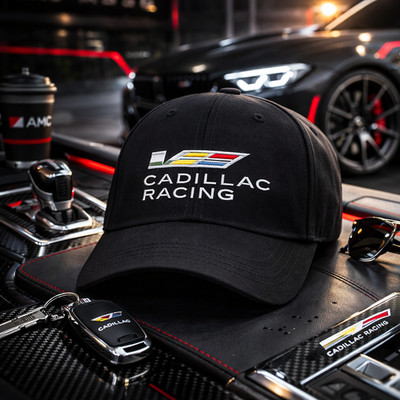 Cadillac Racing Vintage Style Embroidered Dad Hat Adjustable Comfortable Fit