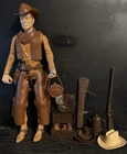 Vintage MARX Best of the West Johnny West Action Figure & RARE Accessories