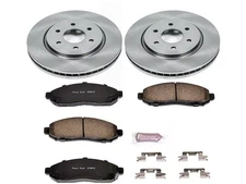Front Brake Pad and Rotor Kit For 2009-2012 Suzuki Equator 4.0L V6 2010 GJ327ZQ