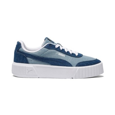 PUMA Carina Mia Denim  Womens Blue Sneakers Casual Shoes 40575201