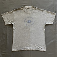 Vintage 1990s Duke Blue Devils T Shirt Mens Size Large Gray NCAA College 90s