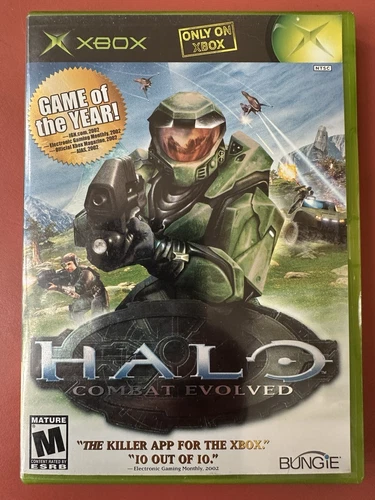 Halo: Combat Evolved Game Of The Year Edition (Microsoft Xbox, 2001) CIB