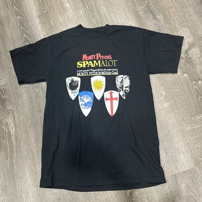 Vintage Monty Python's Spamalot Musical T-Shirt Gildan Ultra Cotton Size Medium