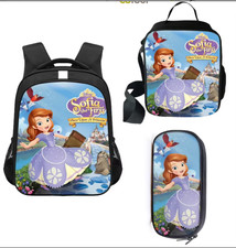 Cartoon -Sofia- The First School Bag Backpack Set For Kids
