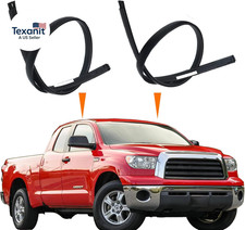 2Pcs Roof Drip Molding Weatherstrip Fit for Toyota Tundra Double Cab 2007-2020,