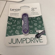 Lexar 8GB Hi-Speed USB Jumpdrive Portable Storage NOS Brand New