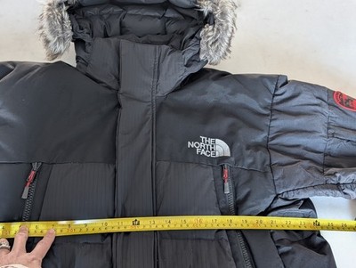 The North Face 700 Fill Down Parka Mens L Vostok Antarctica Patch