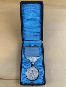U.S.C.G. Silver Lifesaving Medal w/ Original Case- Named to Sam W. Madderra Jr.
