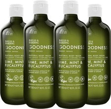Image of Baylis & Harding Goodness Awaken Lime, Mint & Eucalyptus Body Wash, 500 ml (Pac