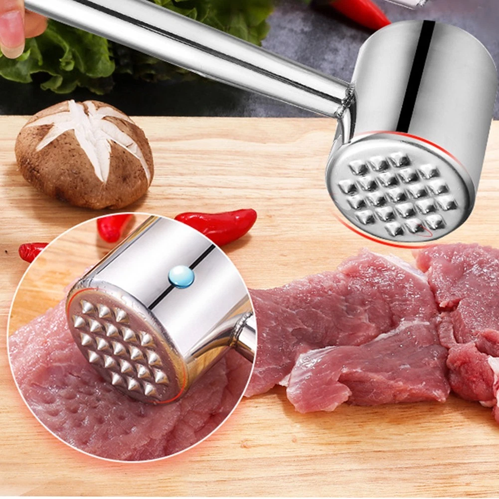 26 5*5 2*6 7cm Home Kitchen Steak Tenderizer Hammer 304 Stainless Steel
Opens in a new window or tab