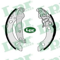 LPR 08190 Bremsbackensatz 4 Bremsbacken Trommelbremse FüR Ford FüR Mazda