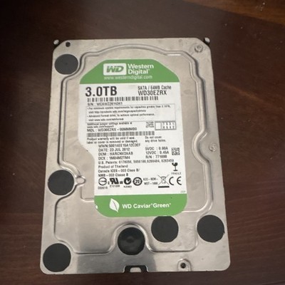 Western Digital WD Caviar Green WD30EZRX 3TB 3.5'' SATA 5400RPM 64MB AF