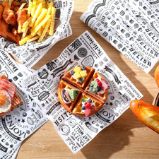 1000 Pcs 12 x 12 Inch Deli Wax Paper Sheets, Grease Resistant