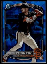 2025 Bowman Chrome Sapphire Bryce Eldridge #BCP-180 Blue Prospect